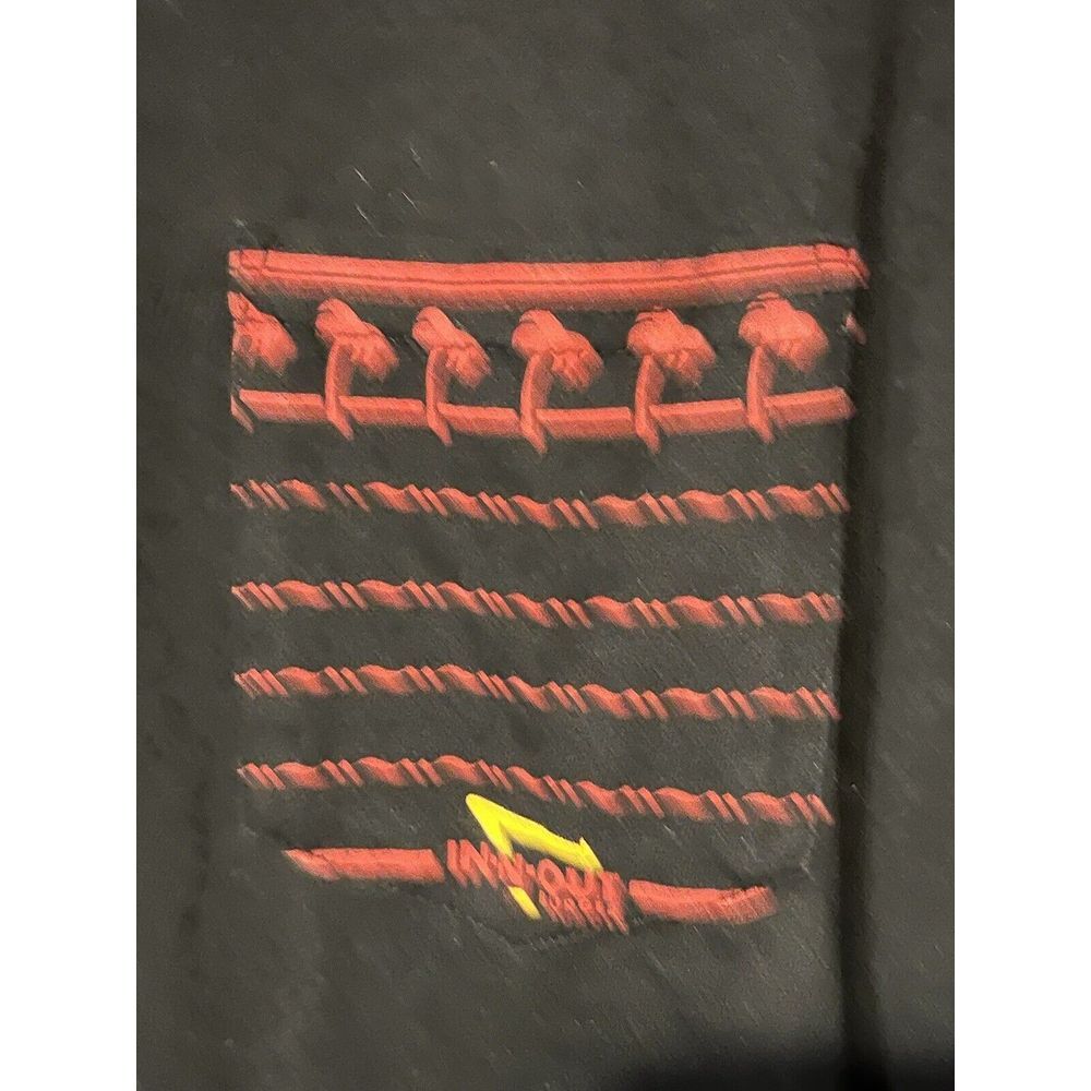 in and out burger t shirt 2xl‎ black (Q)